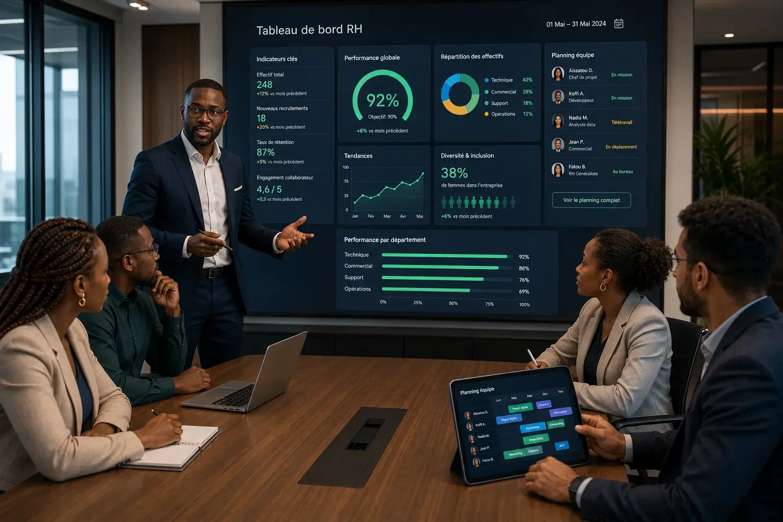 Manage your workforce, from hire to retire